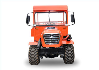 Mini descargador del tractor del FWD /RWD/4WD para en la plantación de la palma de aceite carga útil de 2 toneladas
