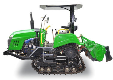 Tractor de correa eslabonada del campo del arroz mini con Pto, arrancador electrónico 2780*1480*2250m m