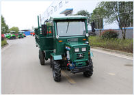 Dimensión articulada camión volquete del chasis 4500*1580*1970m m del tractor de granja del color verde proveedor