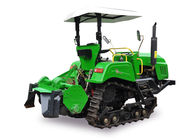Tractor de goma multifuncional de la pista, tractor 50hp 80hp del campo de arroz de la correa eslabonada proveedor