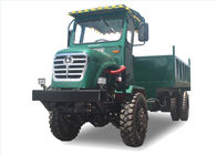 El camión volquete modificado para requisitos particulares del Fwd del color/todo el descargador del terreno articuló el tractor con la cama de la descarga proveedor
