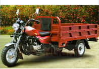 Camión volquete pesado de la motocicleta del cargamento del policía motorizado de tres para la plantación de la fruta del cargo proveedor