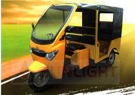 Carrito amarillo del triciclo de Tuk Tuk Passager de la rueda de Bajaj 3 para la nueva impulsión adulta de la comodidad del diseño proveedor