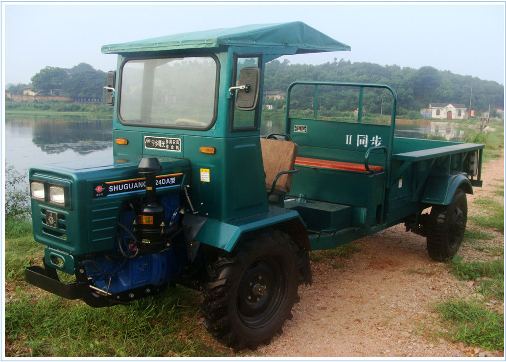 Camión volquete diesel ligero, 4WD camión volquete de 2 toneladas para la plantación de la palma de aceite proveedor