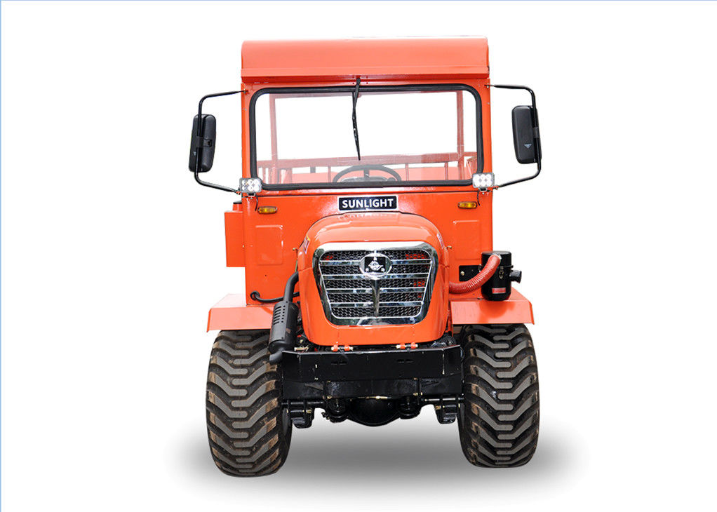 Mini descargador del tractor del FWD /RWD/4WD para en la plantación de la palma de aceite carga útil de 2 toneladas proveedor