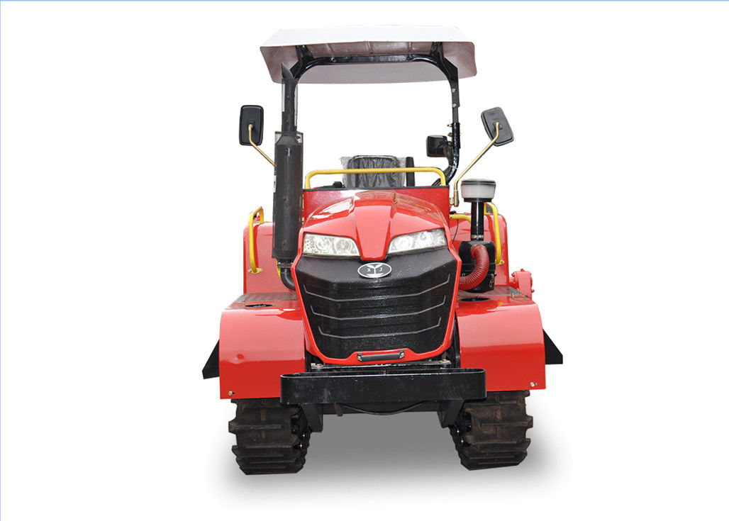 Cultivador rotatorio de la sierpe de la mini de correa eslabonada pista de goma del tractor para el arroz de arroz 50HP XJ502LT proveedor