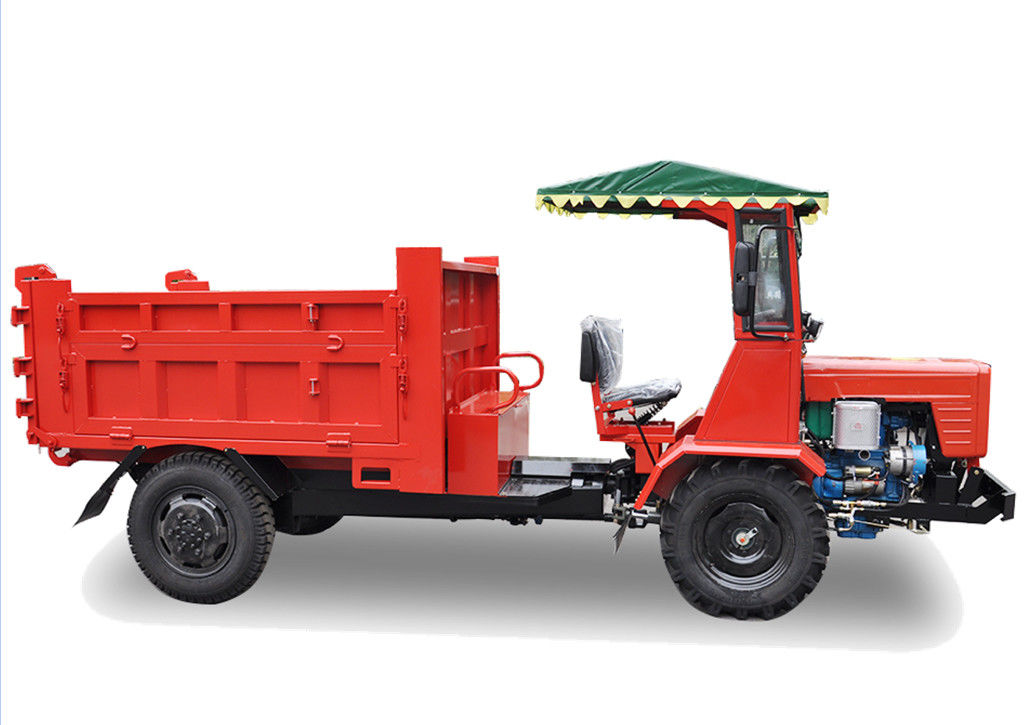 Dirección hidráulica completa un camión volquete de la tonelada, velocidad del camión 35km/H del servicio de la granja proveedor