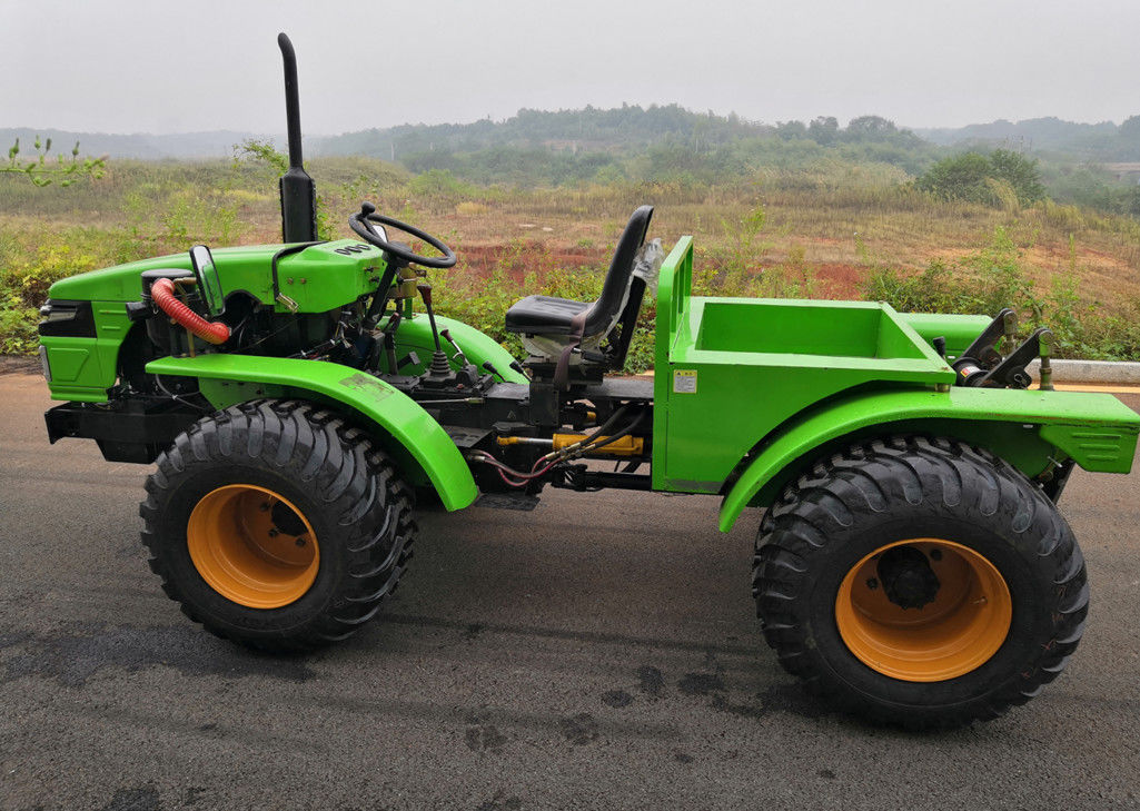 camión articulado de la granja del volquete de Off Road del tractor para el transporte de la plantación de la palma de aceite y el cultivador rotatorio proveedor