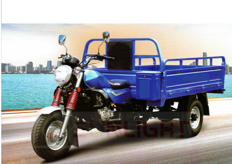 Triciclos motorizados motor del cargo 250cc del agua/por aire de la refrigeración usados en zona rural proveedor