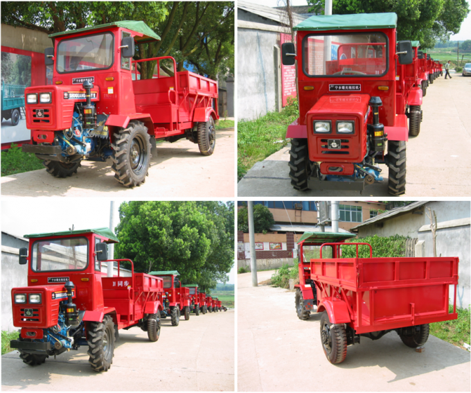 maquinaria agrícola articulada acuerdo DL1105 de la agricultura del tractor de la velocidad 35km/H 3